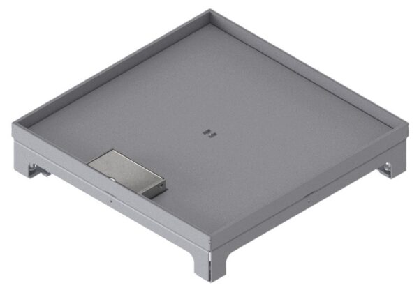 Produktbild UBD 320 315  -  Unterflur-Bodendose UBD 320 inkl. Deckel mit Kante, geschlossen, 15mm Vertiefung und 1 Schnurauslass